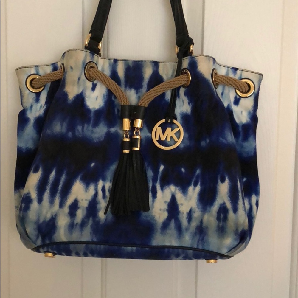 Tie dye Michael Kors purse